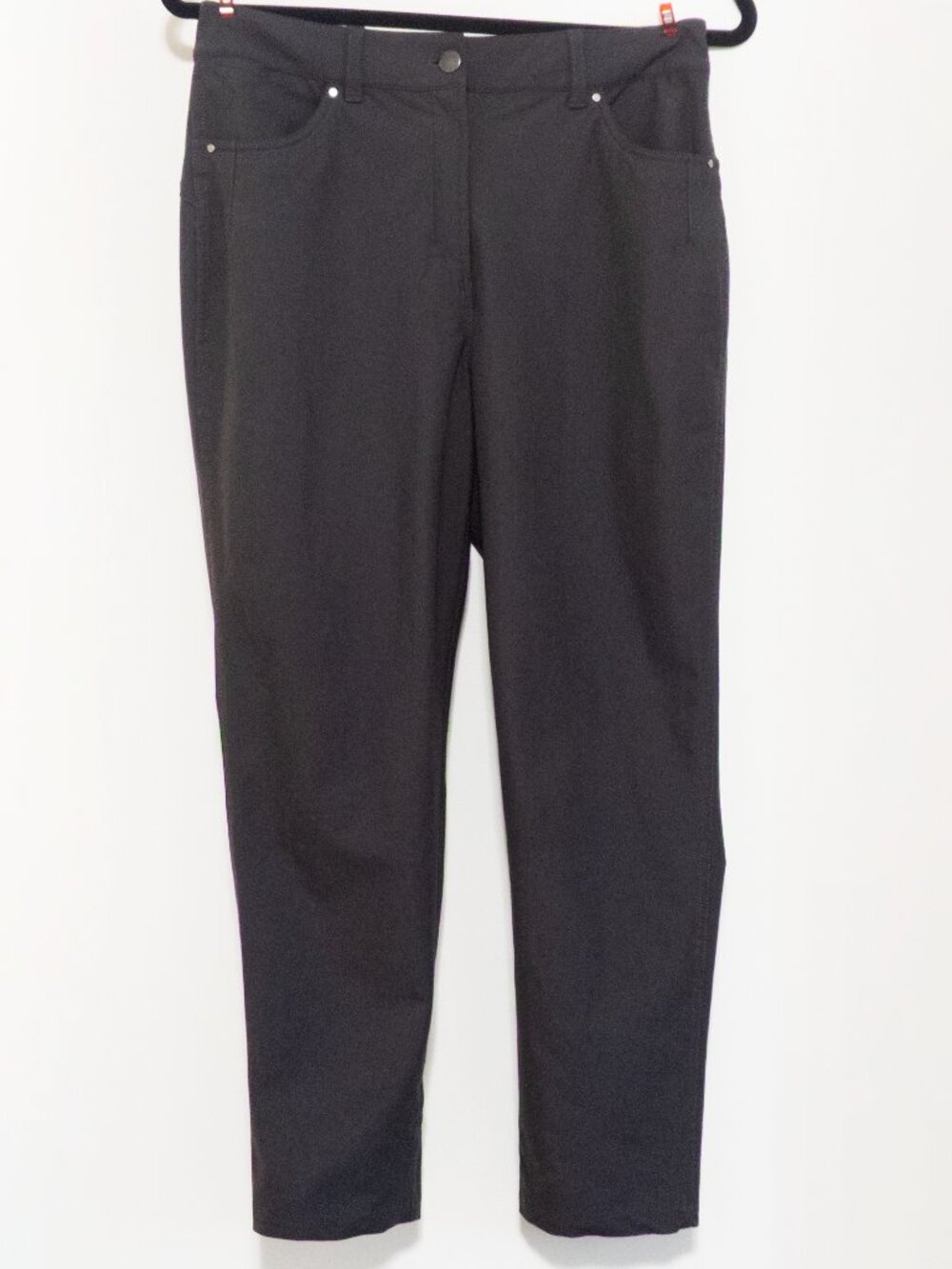 Lululemon City Sleek 5 Pocket 7/8 Pant Warpstreme Grey 29" Waist Ankle Length